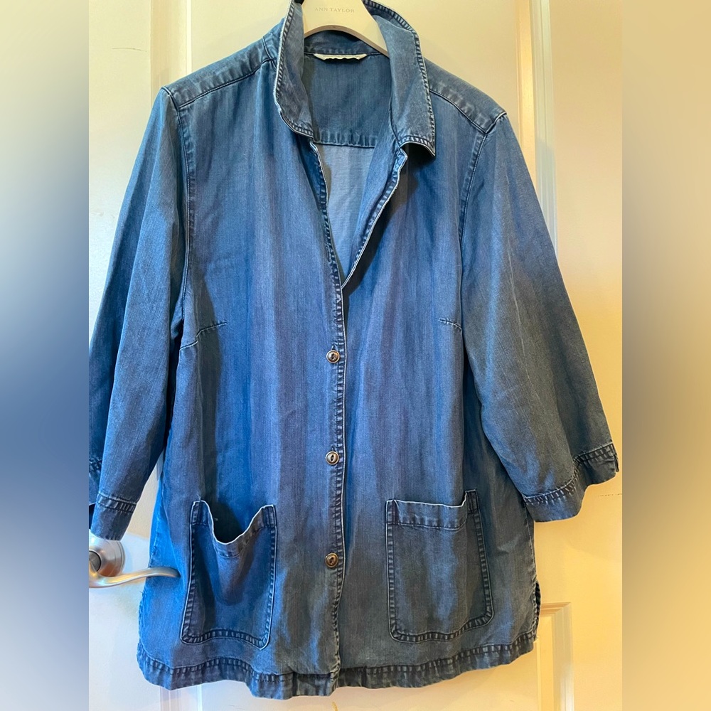 French Laundry denim jacket that will last all year long